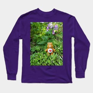 Care bear in the garden Long Sleeve T-Shirt